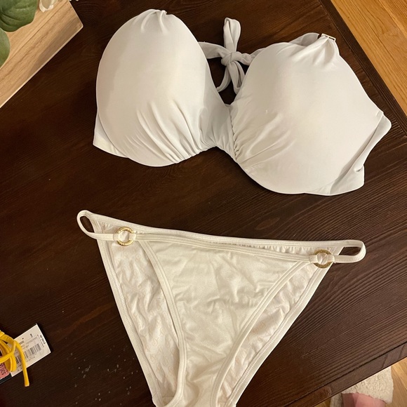 Victoria Secret White bathing suit!!! Great Condition!!